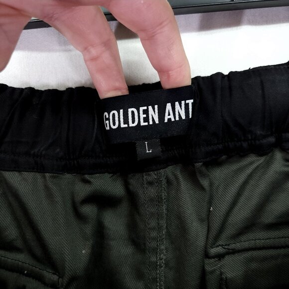 Golden Ant Convertible Cargo Size Large Anime One Piece Portgas D Ace Cosplay - Picture 6 of 16